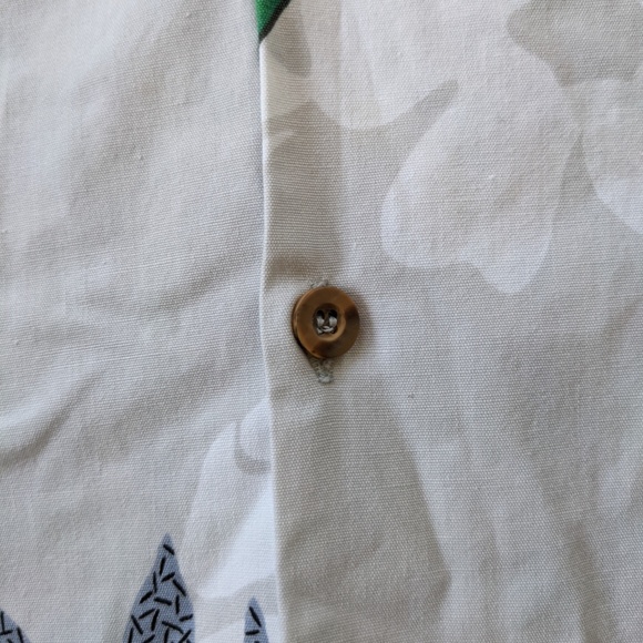 VINTAGE Barefoot In Paradise Hawaiian Shirt 1960s - Picture 2 of 9